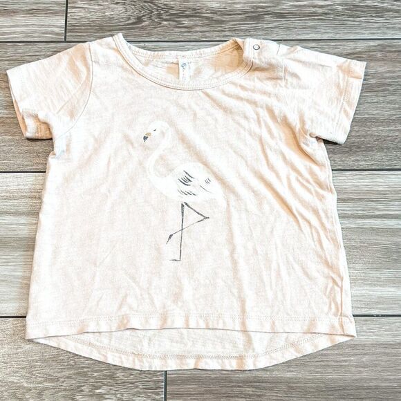 Rylee + Cru Flamingo Print Shirt and Matching Bloomers Size 12-18M - Picture 3 of 5